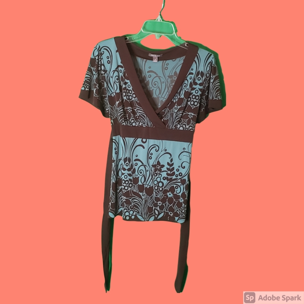 Turquoise Blouse